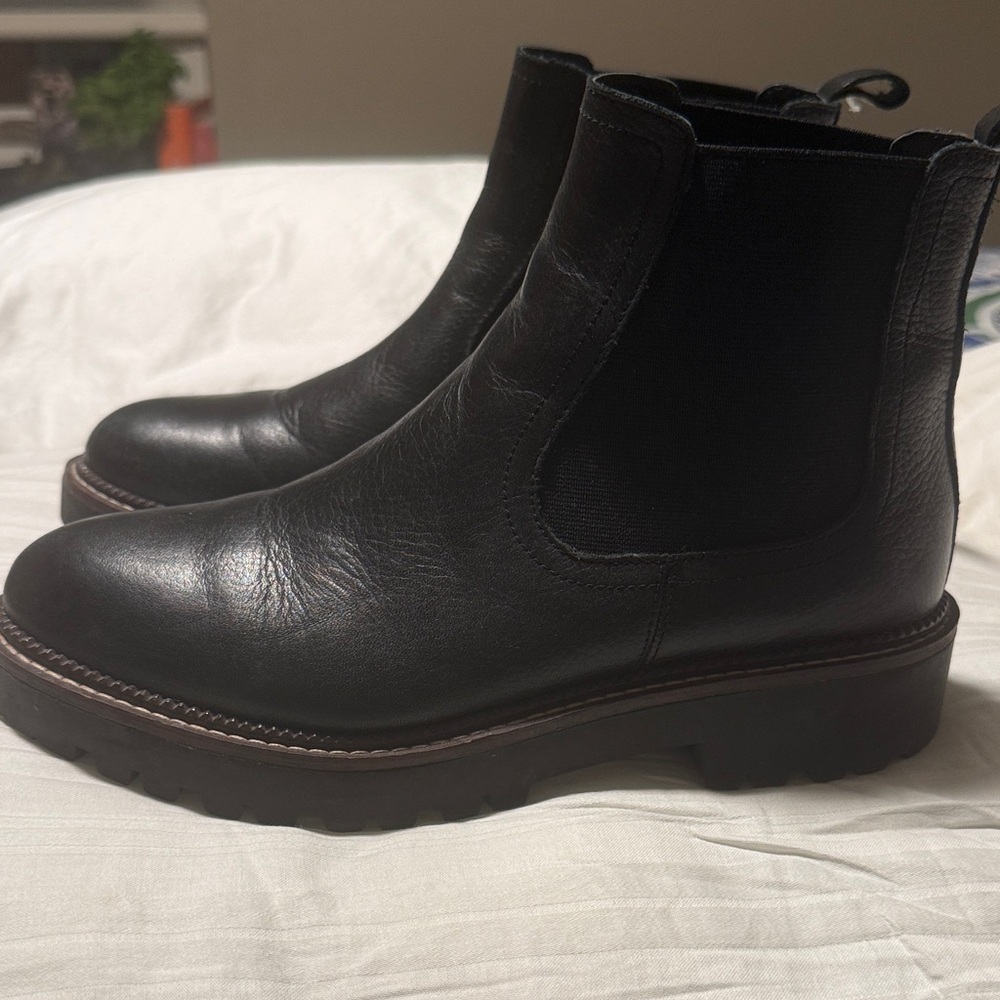 Caslon Water Resistant Black Boots